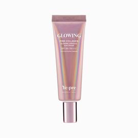 Ye:pre Pink Collagen Ampoule Sun Cream SPF50+ PA++++ 50ml Tone-Up Sunscreen _ Made in KOREA